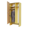 Шкаф для верхней одежды персонала во входную группу из коллекции мебели «НЕГА» (желтый) - «globural.ru» - Нерюнгри