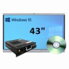 Интерактивная панель 43" (встроенный ПК, Win10) - «globural.ru» - Нерюнгри