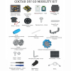 Robo kit DIYGO Мобильный робот с колесами всенаправленного движения - «globural.ru» - Нерюнгри