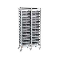 Стеллаж мобильный 2-х секционный для учебных наборов и цифровых лабораторных комплексов SenseDisc - «globural.ru» - Нерюнгри