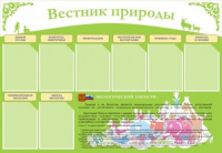 Стенд "Вестник природы" (вариант 4) - «globural.ru» - Нерюнгри