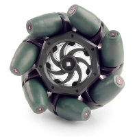 Технологичное колесо Mecanum 4" Mecanum Wheel 4" для конструктора VEX (4 штуки в упаковке) - «globural.ru» - Нерюнгри