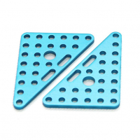 Треугольная пластина из анодированного алюминия Triangle Plate 6*8 (Pair) - «globural.ru» - Нерюнгри