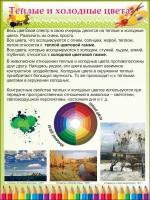 Стенд "Теплые и холодные цвета" - «globural.ru» - Нерюнгри
