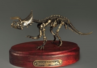 Модель скелета динозавра Triceratops - «globural.ru» - Нерюнгри