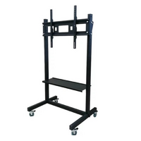 Мобильная напольная стойка для панелей 65-86 дюймов - «globural.ru» - Нерюнгри