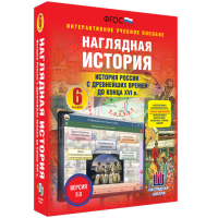 Наглядная история. История России с древнейших времен до конца XVI века. 6 класс - «globural.ru» - Нерюнгри