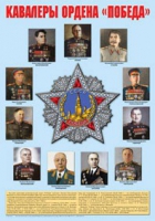 Плакат "Кавалеры ордена «Победа»" - «globural.ru» - Нерюнгри