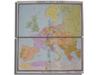 Учебная карта "Европа с 1815 - 1849 г.г." 1180*1070 мм (матовое, 2-стороннее лам.) - «globural.ru» - Нерюнгри