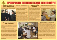Плакат "Первоначальная постановка граждан на воинский учет" - «globural.ru» - Нерюнгри