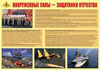 Плакат "Вооруженные Силы – защитники Отечества" - «globural.ru» - Нерюнгри