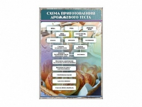 Стенд "Схема приготовления дрожжевого теста" - «globural.ru» - Нерюнгри