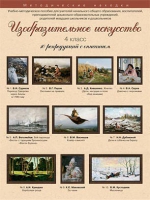Набор репродукций "Изобразительное искусство" 4 класс (10 репродукций) - «globural.ru» - Нерюнгри