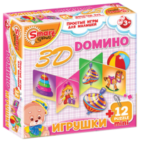 Комплект развивающих игр 3-5 лет. 3D домино (3-5 лет) - «globural.ru» - Нерюнгри
