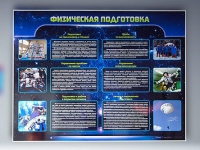 Стенд "Физическая подготовка" (вариант 2) - «globural.ru» - Нерюнгри