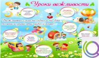 Стенд "Уроки вежливости" - «globural.ru» - Нерюнгри