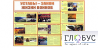 Стенд "Уставы закон жизни воинов" - «globural.ru» - Нерюнгри