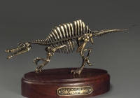 Модель скелета динозавра Spinosaurus - «globural.ru» - Нерюнгри