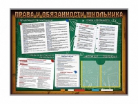 Стенд-уголок "Права и обязанности школьника" - «globural.ru» - Нерюнгри