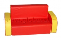 Диван с подлокотниками 90*35*45/20см (ВИК) - «globural.ru» - Нерюнгри