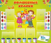Стенд "Волшебные краски" - «globural.ru» - Нерюнгри