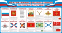Стенд "Государственные и военные символы РФ" - «globural.ru» - Нерюнгри