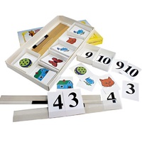 Счетная лесенка (ламинированная, с магнит. креплением) - «globural.ru» - Нерюнгри