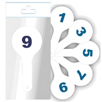 Касса-веер цифр от 0 до 9 - «globural.ru» - Нерюнгри