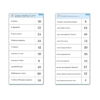 Комплект карточек (10) "Обучающий калейдоскоп. Умножение на 3, 4 и 6" - «globural.ru» - Нерюнгри