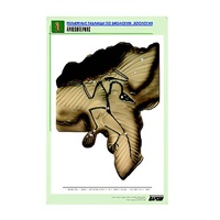 Рельефная таблица "Археоптерикс" (формат А1, матовое ламинир.) - «globural.ru» - Нерюнгри