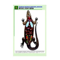 Рельефная таблица "Внутреннее строение ящерицы" (формат А1, матовое ламинир.) - «globural.ru» - Нерюнгри