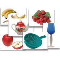 Набор предметных картинок "Фрукты, ягоды, орехи. Посуда" - «globural.ru» - Нерюнгри