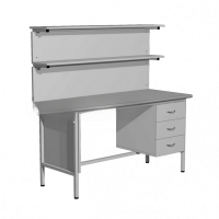 Стол лабораторный демонстрационный с надстройкой  - «globural.ru» - Нерюнгри