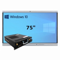 Интерактивная панель 75" (встроенный ПК, Win10, Intel i5) - «globural.ru» - Нерюнгри