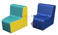 Косоугольный стул 44*60*60/32см (ВИК) - «globural.ru» - Нерюнгри