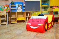 Напольная игрушка "Машинка - гонка" с аппликацией (ВИК) - «globural.ru» - Нерюнгри