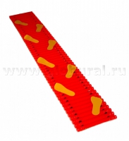 Дорожка массажная со следами(в чехле из кожи) - «globural.ru» - Нерюнгри