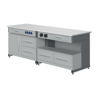 Стол лабораторный демонстрационный с электрическими розетками, автоматами аварийного отключения тока - «globural.ru» - Нерюнгри