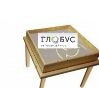 Стол на ножках для рисования песком светозвуковой - «globural.ru» - Нерюнгри