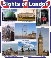 Стенд "Sights of london" - «globural.ru» - Нерюнгри