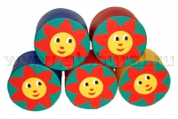 Пуфик «Солнышко» d=40*20см (ВИК) - «globural.ru» - Нерюнгри