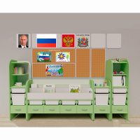 Уголок патриотического воспитания для дошкольников "Россия" Максимальный - «globural.ru» - Нерюнгри