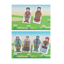 Набор пальчиковых кукол "Семья татарская" - «globural.ru» - Нерюнгри