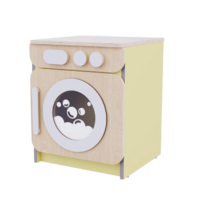 Стиральная машина из коллекции «НЕГА» (желтый) - «globural.ru» - Нерюнгри