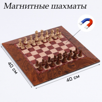 Шахматы магнитные доска и фигуры из пластика - «globural.ru» - Нерюнгри