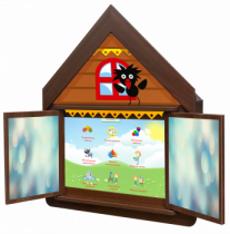 Логопедический комплекс "Домик Антошки" (навесной) - «globural.ru» - Нерюнгри