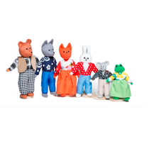 Набор шагающих кукол к сказке "Теремок" - «globural.ru» - Нерюнгри