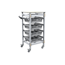 Тележка 1-секционная для учебных наборов и цифровых лабораторных комплексов SenseDisc - «globural.ru» - Нерюнгри