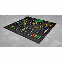 Соревновательное поле с элементами MakeX Stater Arenas Kit - «globural.ru» - Нерюнгри