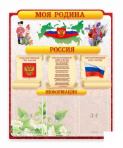 Стенд "Наша родина Россия" - «globural.ru» - Нерюнгри